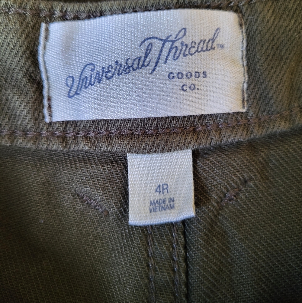 Universal Thread High Rise Olive Jeans - Picture 4 of 4